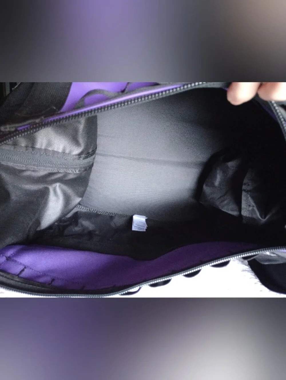 The North Face Purple and Black Explore Haulaback Hiking Backpack - Like New